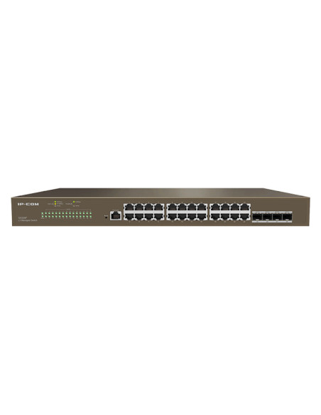 IP-COM Networks G5328F switch Gestionado L3 Gigabit Ethernet (10 100 1000) Gris