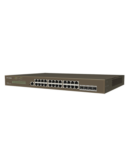IP-COM Networks G5328F switch Gestionado L3 Gigabit Ethernet (10 100 1000) Gris