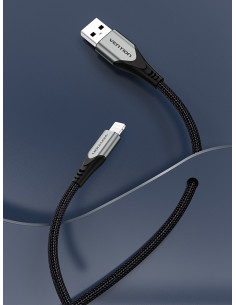 Vention Cable USB 2.0 Lightning LABHF  USB Macho - Lightning Macho  1m  Gris 2