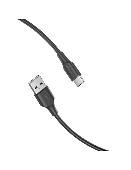 Vention Cable USB 2.0 3A CTHBI  USB Tipo-C Macho - USB Macho  3m  Negro
