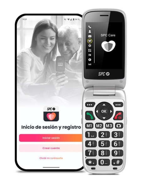 SPC Polaris 7,11 cm (2.8") 105 g Negro Característica del teléfono