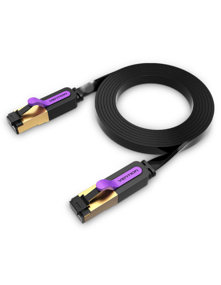 Vention Cable de Red RJ45 STP ICABI Cat.7  3m  Negro