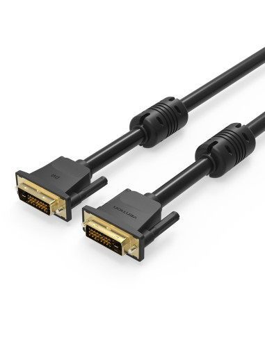 Vention Cable DVI EAABG  DVI-D Macho - DVI-D Macho  1.5m  Negro