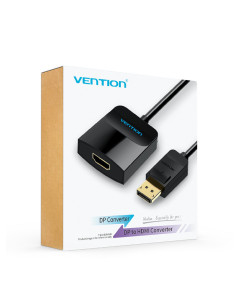 Vention Cable Conversor HBGBB  Displayport Macho - HDMI Hembra  15cm  Negro 2