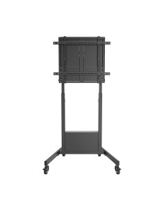 AISENS Soporte PRO de suelo contrapeso con ruedas para TV 60-90Kg de 60-100, Negro 2