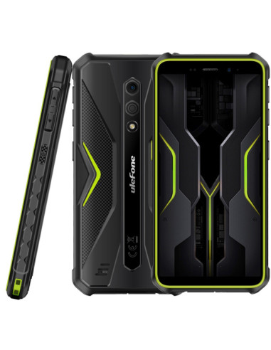 Ulefone Armor X12 13,8 cm (5.45") Ranura híbrida Dual SIM Android 13 Go edition 4G USB Tipo C 3 GB 32 GB 4860 mAh Negro
