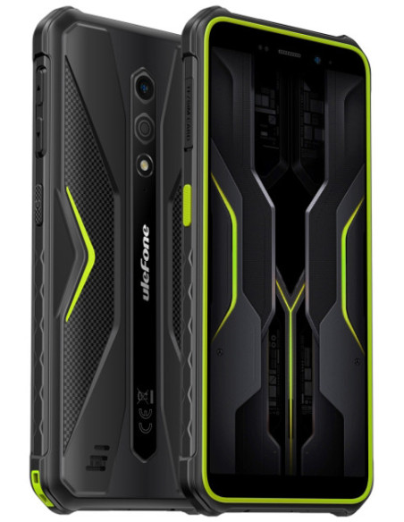 Ulefone Armor X12 13,8 cm (5.45") Ranura híbrida Dual SIM Android 13 Go edition 4G USB Tipo C 3 GB 32 GB 4860 mAh Negro