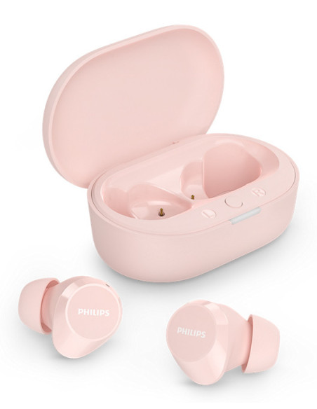 Philips TAT1209PK 00 auricular y casco Auriculares True Wireless Stereo (TWS) Dentro de oído Llamadas Música Bluetooth Rosa