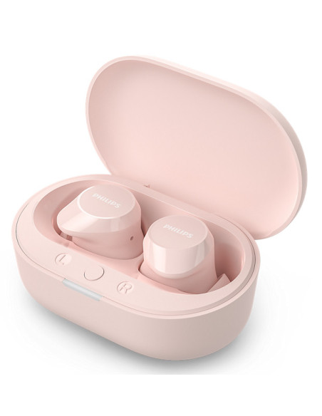 Philips TAT1209PK 00 auricular y casco Auriculares True Wireless Stereo (TWS) Dentro de oído Llamadas Música Bluetooth Rosa