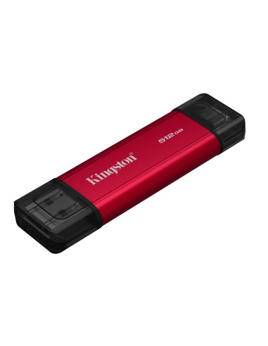 Kingston Technology 512GB Dual USB-A C Portable SSD, Up to 1050MB s USB 3.2 Gen 2