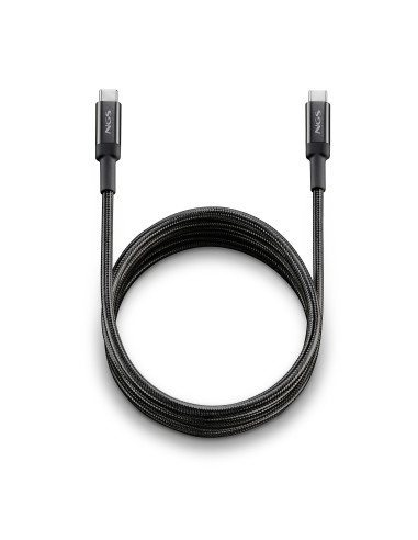 NGS KNOT 100W-2 cable USB USB 2.0 2 m USB C Negro