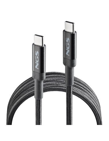 NGS KNOT 65W-3 cable USB USB 2.0 3 m USB C Negro