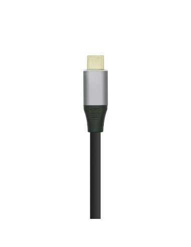 AISENS Cable conversor USB-C a Displayport 4K@60HZ, USB-C M-DP M, Negro, 0.8m