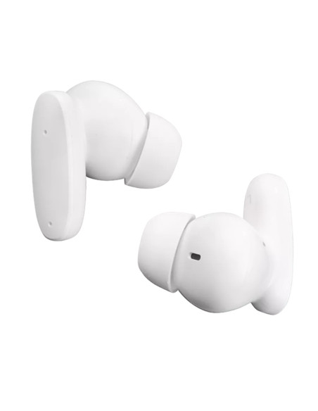 Denver TWE-49ENC auricular y casco Auriculares True Wireless Stereo (TWS) Dentro de oído Llamadas Música Bluetooth Blanco