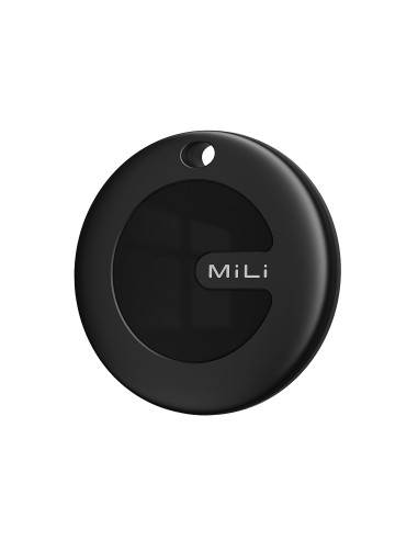 Leotec EasyTag Dual iOS & Android Negro con Llavero Marrón