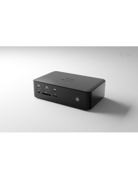 i-tec Thunderbolt5 Quattro Display Docking Station, 5x USB, 2.5 GLAN + Power Delivery 140W