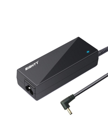 Eightt EAS45 adaptador e inversor de corriente Interior 45 W Negro