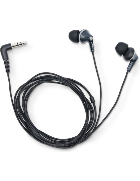 Panasonic RP-HJE125E-K auricular y casco Auriculares Alámbrico Dentro de oído Música Negro