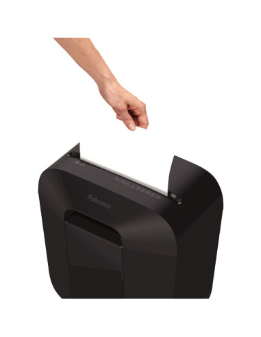 Fellowes Powershred LX25M triturador de papel Corte en partículas Negro