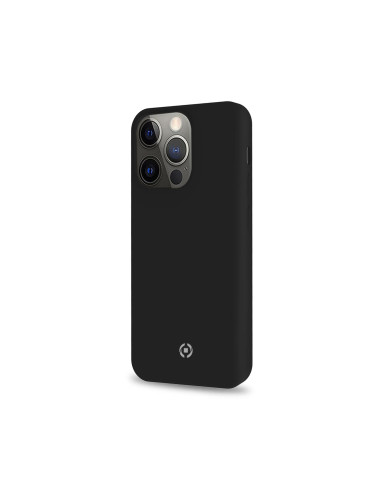 Celly Cromo funda para teléfono móvil 15,5 cm (6.1") Negro