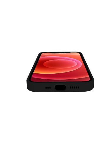 Celly Cromo funda para teléfono móvil 15,5 cm (6.1") Negro