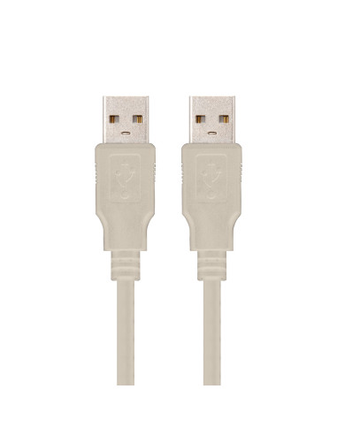 Nanocable CABLE USB 2.0, TIPO A M-A M, 2.0 M