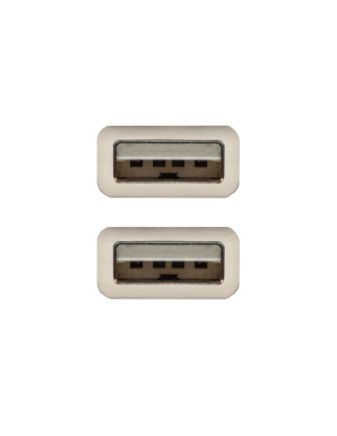 Nanocable CABLE USB 2.0, TIPO A M-A M, 2.0 M