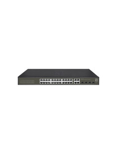 LevelOne GES-2128 switch Gestionado L2 Gigabit Ethernet (10 100 1000) Negro