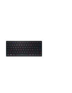CHERRY KW 9200 MINI teclado Universal USB + RF Wireless + Bluetooth QWERTY Español Negro