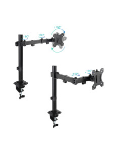 TooQ Soporte de Mesa para Pantalla 17"-32", Negro 2