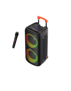 Celly PARTYSPEAKERWLM altavoz portátil o de fiesta Altavoz para fiestas Negro 40 W 2