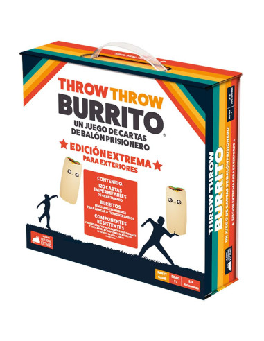 Asmodee Exploding Kittens EKITTB02ES juego de tablero Throw Throw Burrito Juego De Cartas Partido