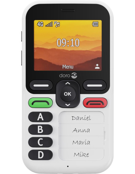 Doro Leva X10 6,1 cm (2.4") 118 g Grafito Teléfono para personas mayores