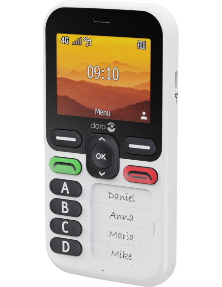Doro Leva X10 6,1 cm (2.4") 118 g Grafito Teléfono para personas mayores