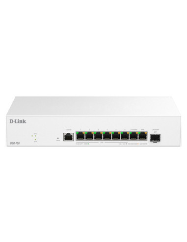 D-Link DBR-700 router 2.5 Gigabit Ethernet Blanco