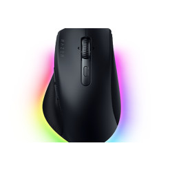 Razer RZ01-03900100-R3M1 Pro Click V2, mano derecha, Óptico, RF Wireless + Bluetooth + USB Type-C, 30000 DPI, Negro