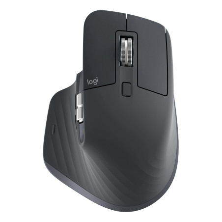 Logitech MX Master 3S, ratón inalámbrico de alto rendimiento con desplazamiento ultrarrápido, Ergo, 8000 DPI, seguimiento sobre 