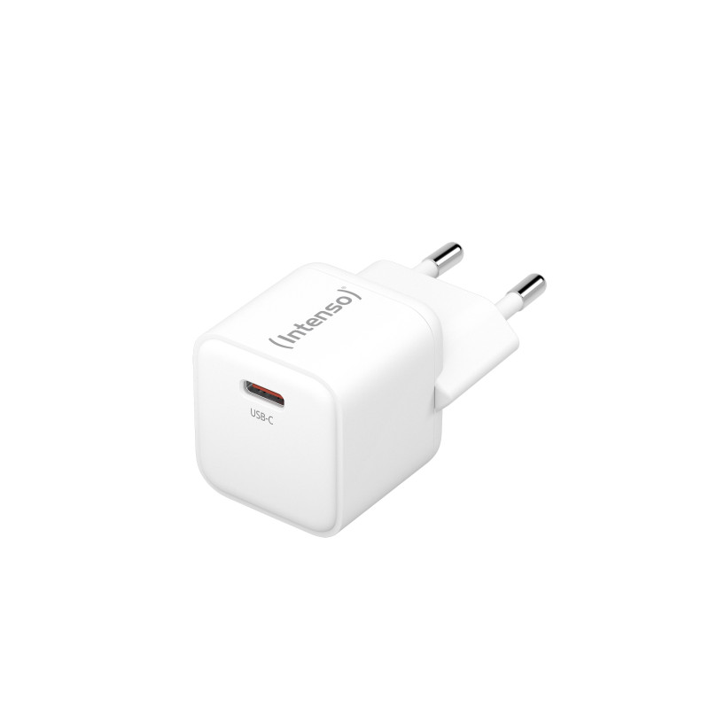 Intenso POWER ADAPTER USB-C GAN/7803022 Universal Blanco Corriente alterna Carga rápida Interior