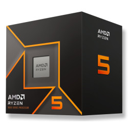 AMD 100-100000718BOX Ryzen 5 9600, AMD Ryzen™ 5, Zócalo AM5, 4 nm, Caja, AMD, 3,8 GHz