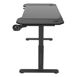 Mars Gaming MGD-ERGO120, Mesa Altura Ajustable 3 Posiciones, Superficie Ergonómica, Estructura Metálica, Alfombrilla XXL, Soport 2