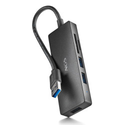 NGS NGS-HUB-0168 IHUB READER, USB 3.2 Gen 1 (3.1 Gen 1) Type-A, USB 3.2 Gen 1 (3.1 Gen 1) Type-A, MicroSD (TransFlash), SD,