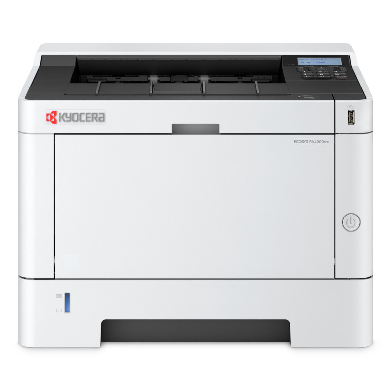 KYOCERA 110C1F3NL0 ECOSYS PA4000wx, Laser, 1200 x 1200 DPI, A4, 40 ppm, Impresión dúplex, Negro, Blanco