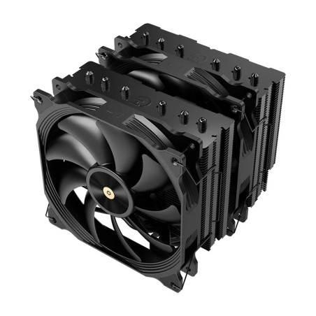 Hiditec C40 PRO Procesador Refrigerador de aire 14 cm Negro 1 pieza(s)