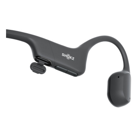 SHOKZ Openrun Mini Auriculares Inalámbrico Banda para cuello Deportes Bluetooth Negro