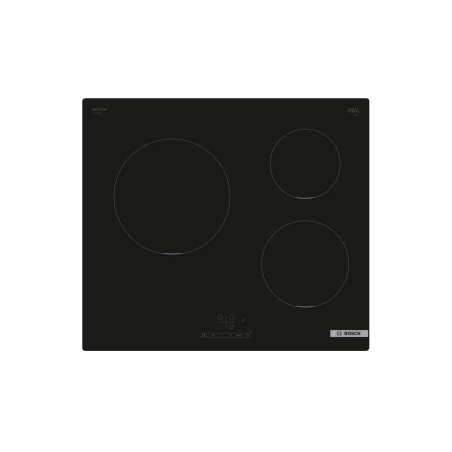 Bosch PUC611BB5E Serie 4 PUC611BB5E, Negro, Integrado, 60 cm, Con placa de inducción, Vidrio y cerámica, 3 zona(s)