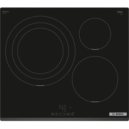 Bosch Serie 4 PID631BB5E hobs Negro Integrado 59.2 cm Con placa de inducción 3 zona(s)