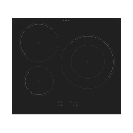 Candy 33803175 Comfort CI633C/E14U, Negro, Integrado, 59 cm, Con placa de inducción, Vidrio y cerámica, 3 zona(s)