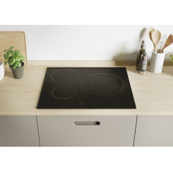 Candy 33803175 Comfort CI633C/E14U, Negro, Integrado, 59 cm, Con placa de inducción, Vidrio y cerámica, 3 zona(s) 2