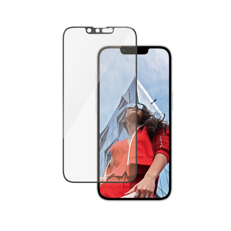 PanzerGlass ® Screen Protector iPhone 16e | 14 | 13 | 13 Pro | Ultra-Wide Fit w. EasyAligner Protector de pantalla Apple 1 pieza