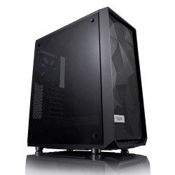 Fractal Design FD-CA-MESH-C-BKO-TG Meshify C, Midi Tower, PC, Negro, ATX, ITX, micro ATX, 17,5 cm, 31,5 cm